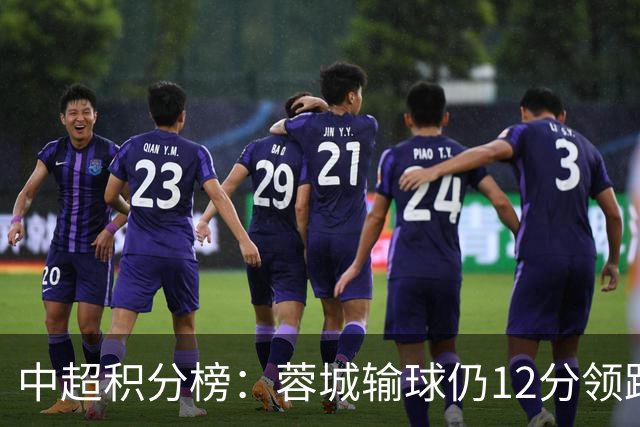 中超积分榜：蓉城输球仍12分领跑 2至4名同分 海牛垫底